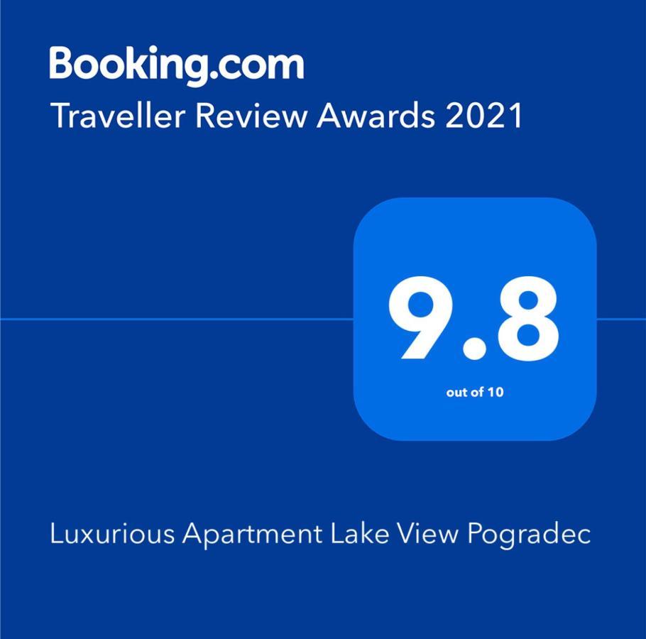 Luxurious Apartment Lake View Pogradec Bagian luar foto